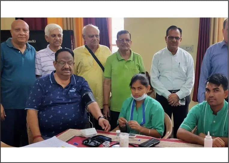 Senior Citizen Forum and Apex Hospitals Organize Special Day Care Medical Camp