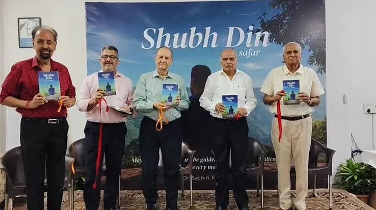Dr. Sachin Jhawar Launches Third Book ‘Shubh Din: Ek Safar’, Emphasizes the Importance of Emotional Intelligence in Healthcare