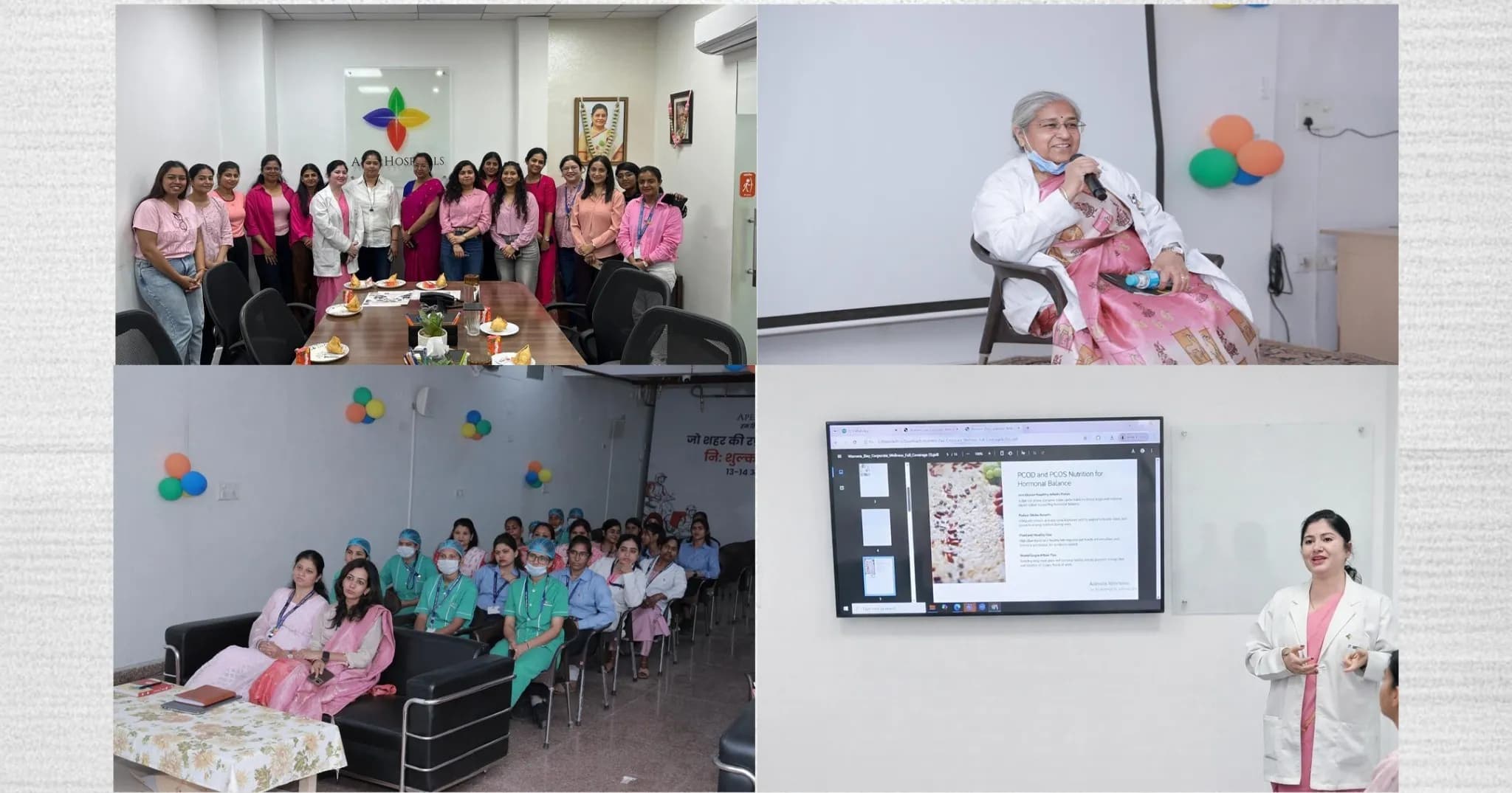 Apex Hospitals Hosts Women's Day Health Awareness Session on Nutrition, Fitness & Women's Wellness