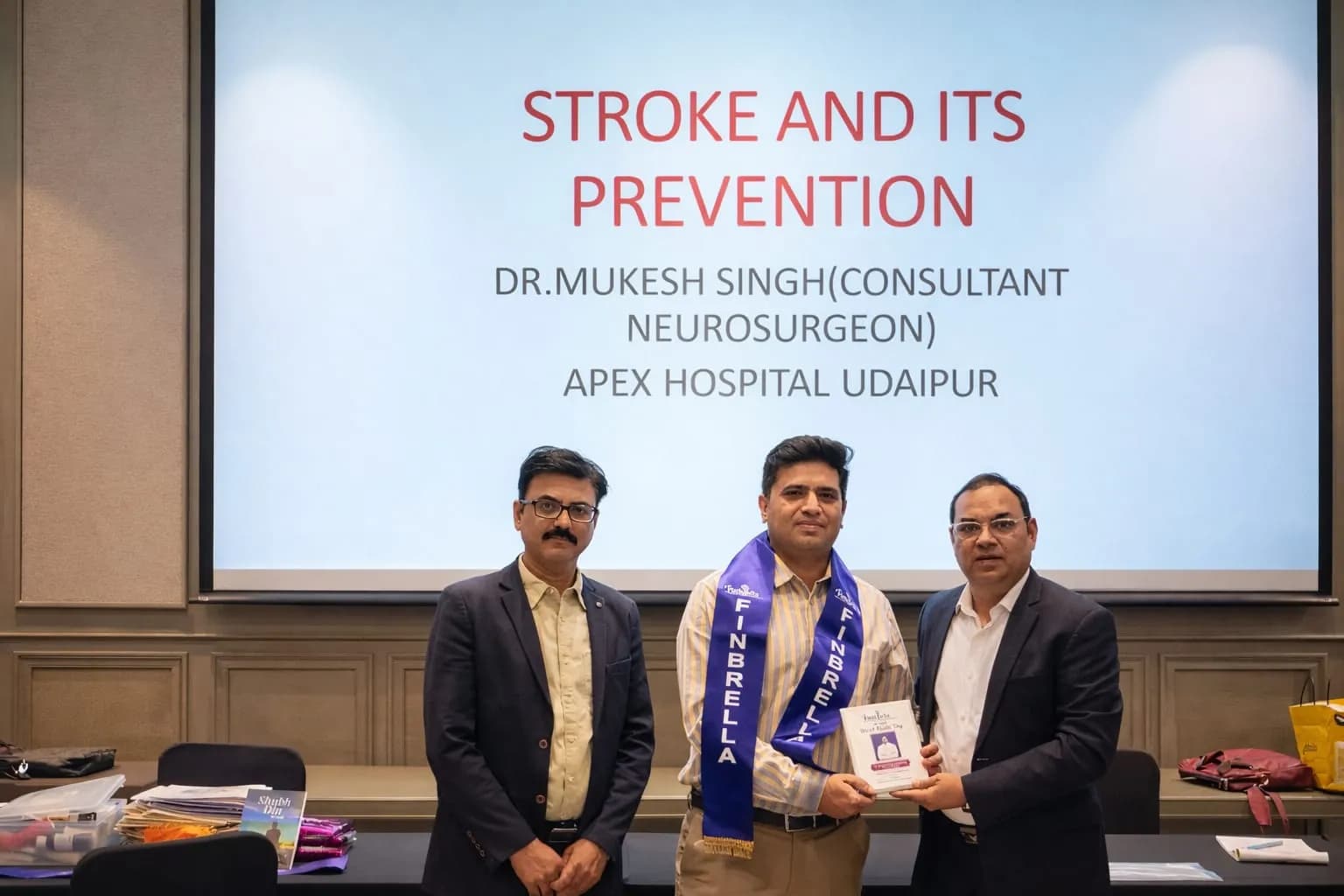 Apex Hospitals Udaipur Marks World Health Day with Preventive Health Initiative at ITC Ekaaya